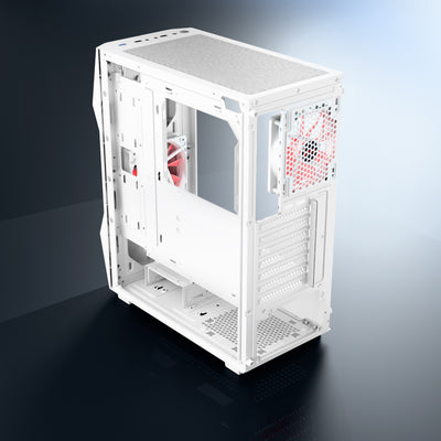 daWg V240 black Mid tower chassis rear panel description