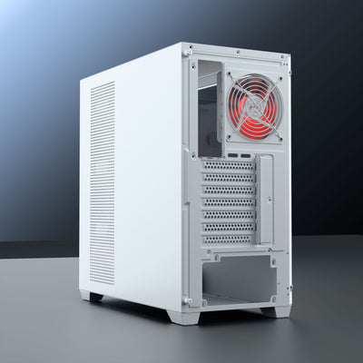 daWg X 540 Black full tower Chassis, rear panel design