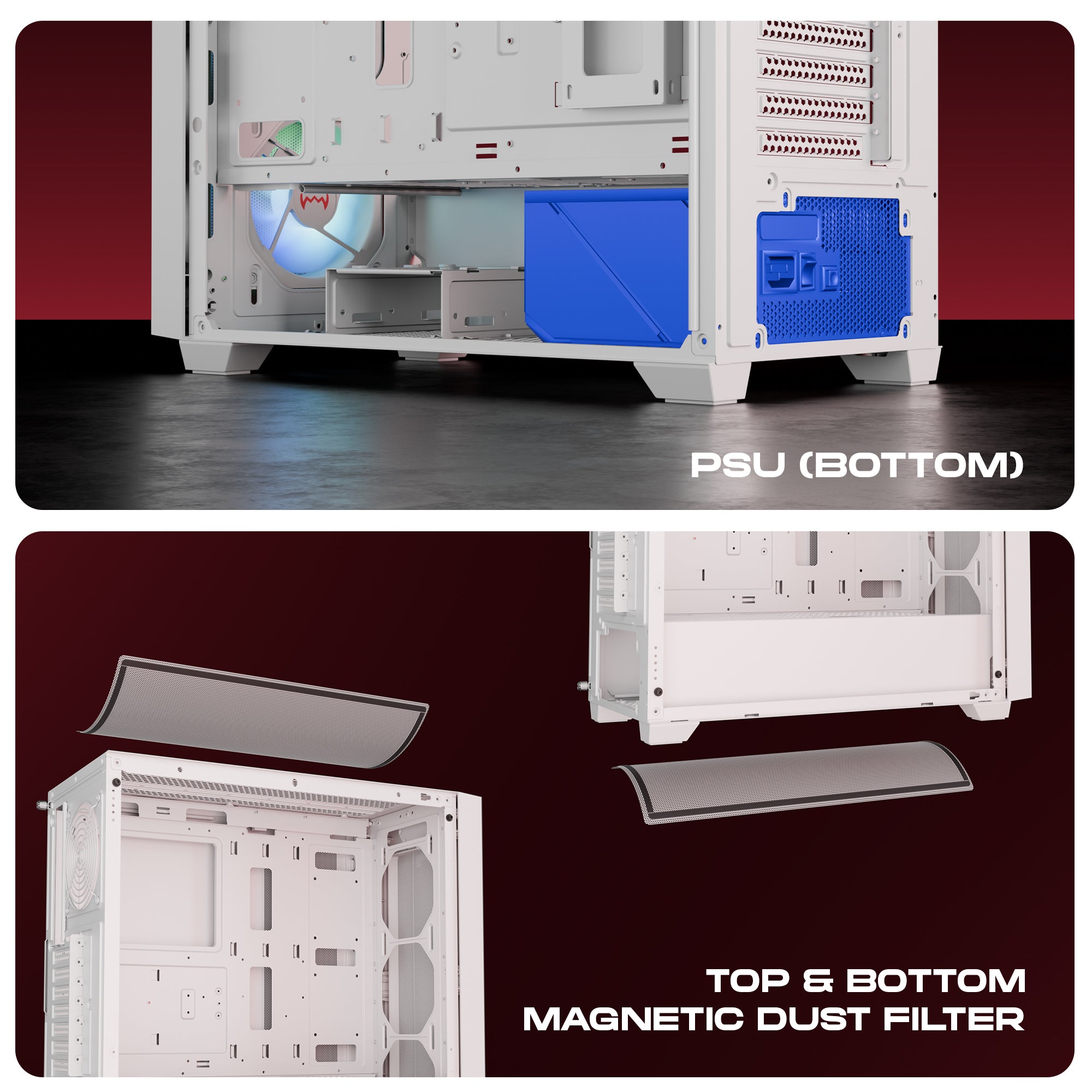 Cao Duy Phú専用 PC本体 X678 Mid Tower Chassis | daWg