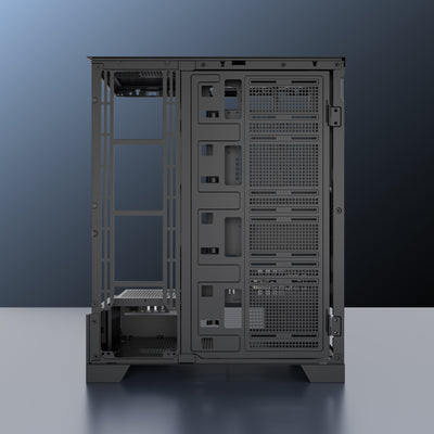 daWg Y990 Black Mid Tower Chassis Other side view